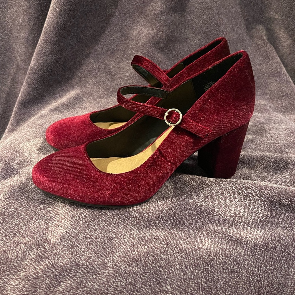 Torrid Burgundy Maryjane Pump